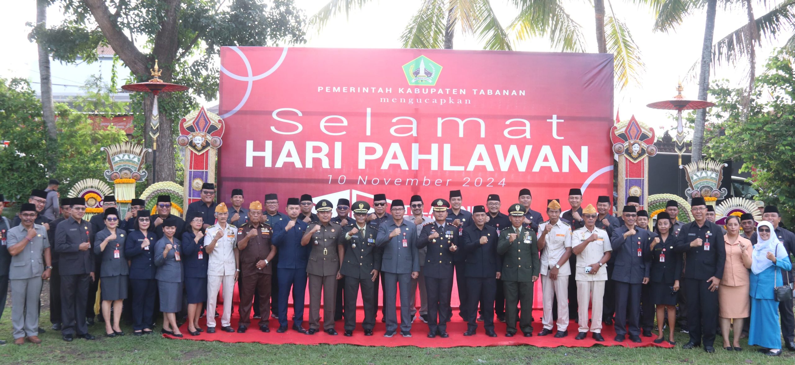 Kolaborasi Hari Pahlawan Polres Dan Pemkab Ajak Masyarakat Cintai Negeri