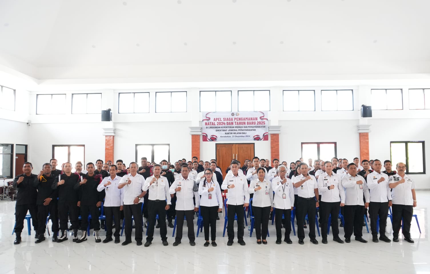 Rapat Perdana, Kalapas Kerobokan Pastikan Seluruh Jajaran Bertugas Efektif Dan Efisien