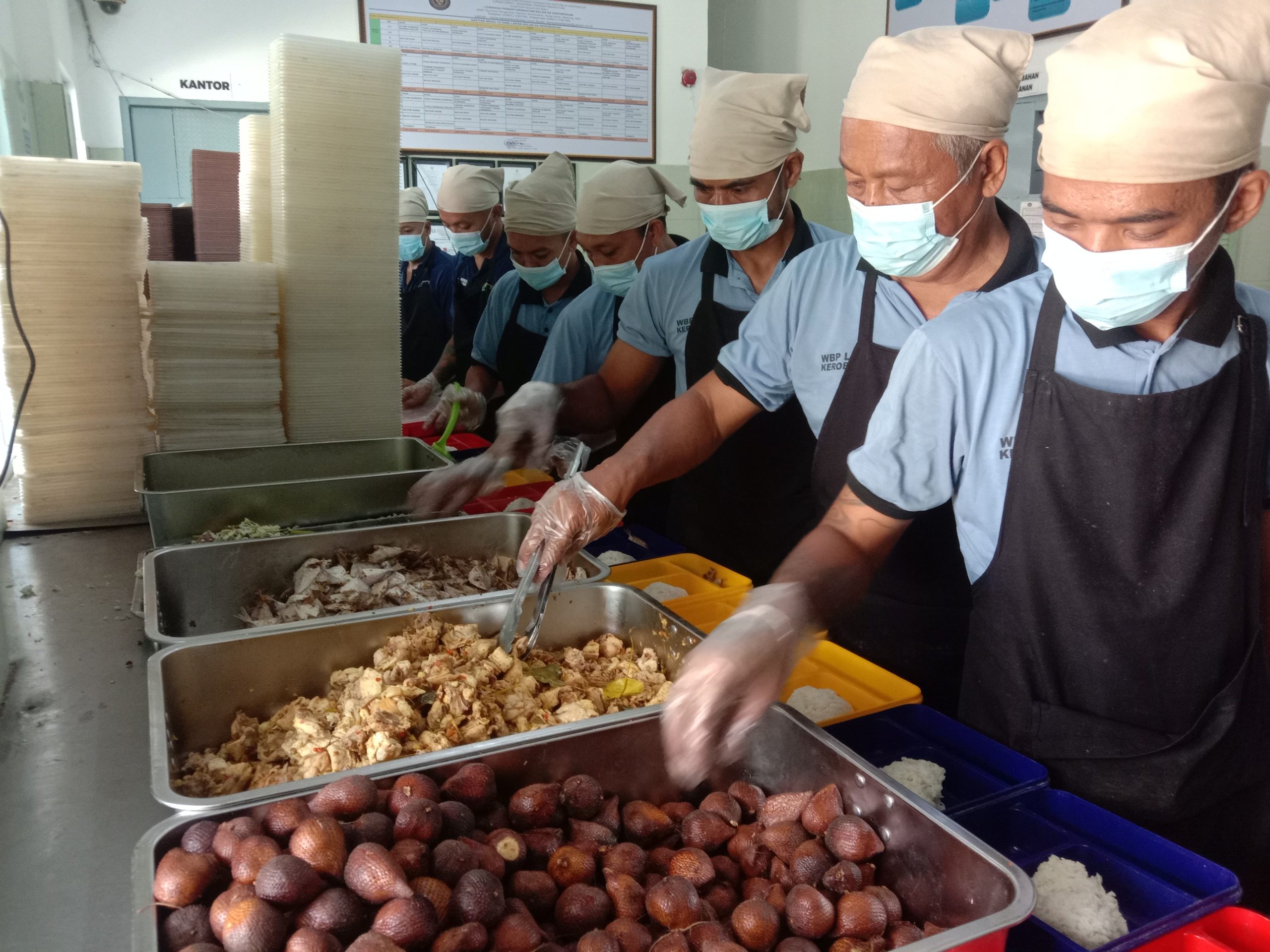 Dirjen HAM Apresiasi Kualitas Menu Makanan Warga Binaan Cadong