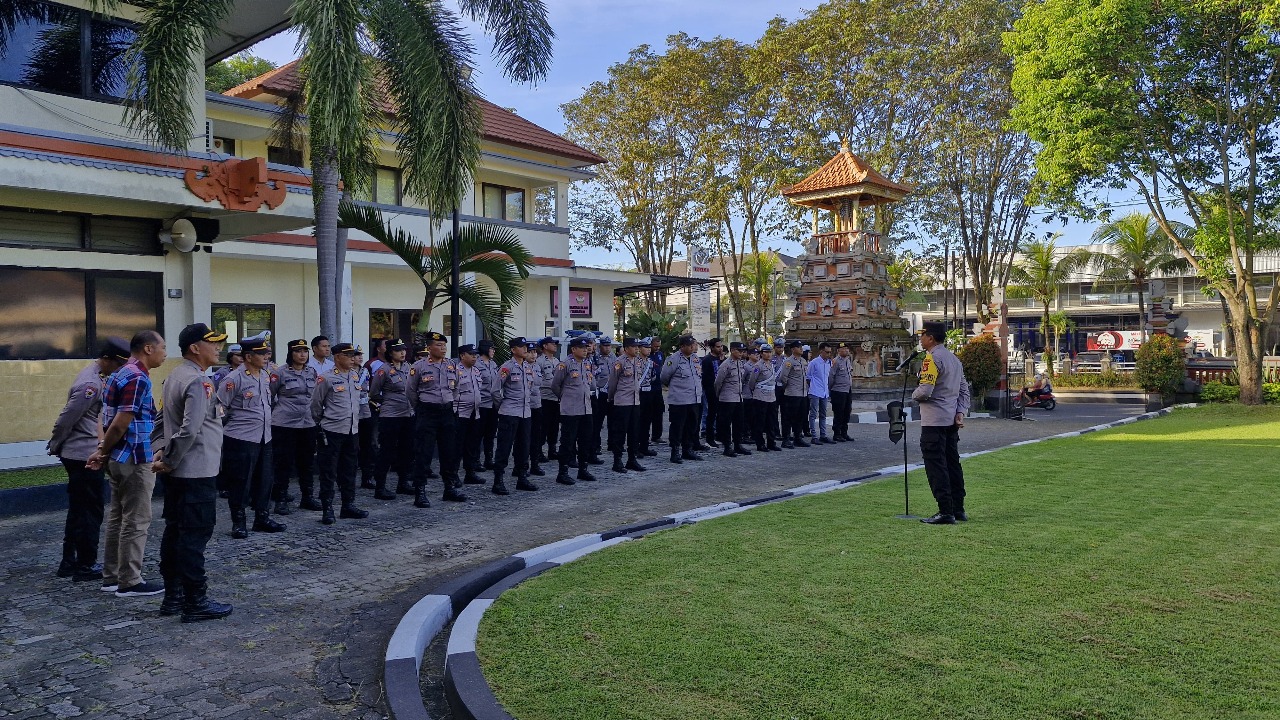 Wakaopsres Pimpin Apel Operasi Ketupat Agung 2025, Fokuskan Pengamanan Arus Balik Lebaran